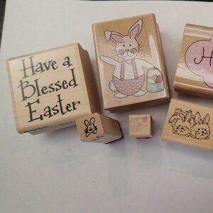Easter Stamper set of 7 stampers